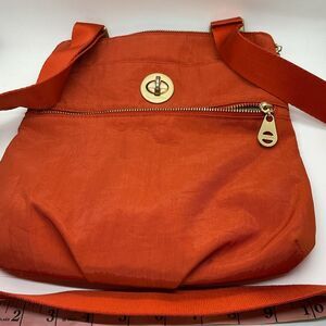 Baggalini Hanover Stylish Orange  Crossbody Bag